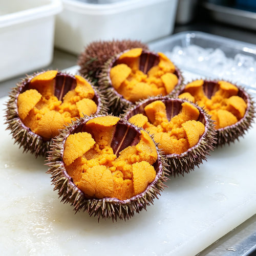 Fresh Sea Urchin With Roe